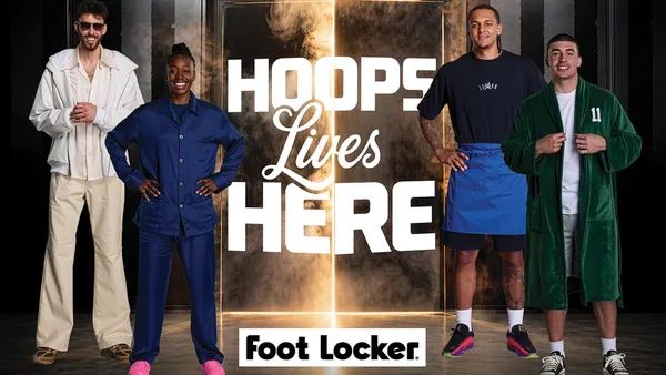 Basketball players for Foot Locker