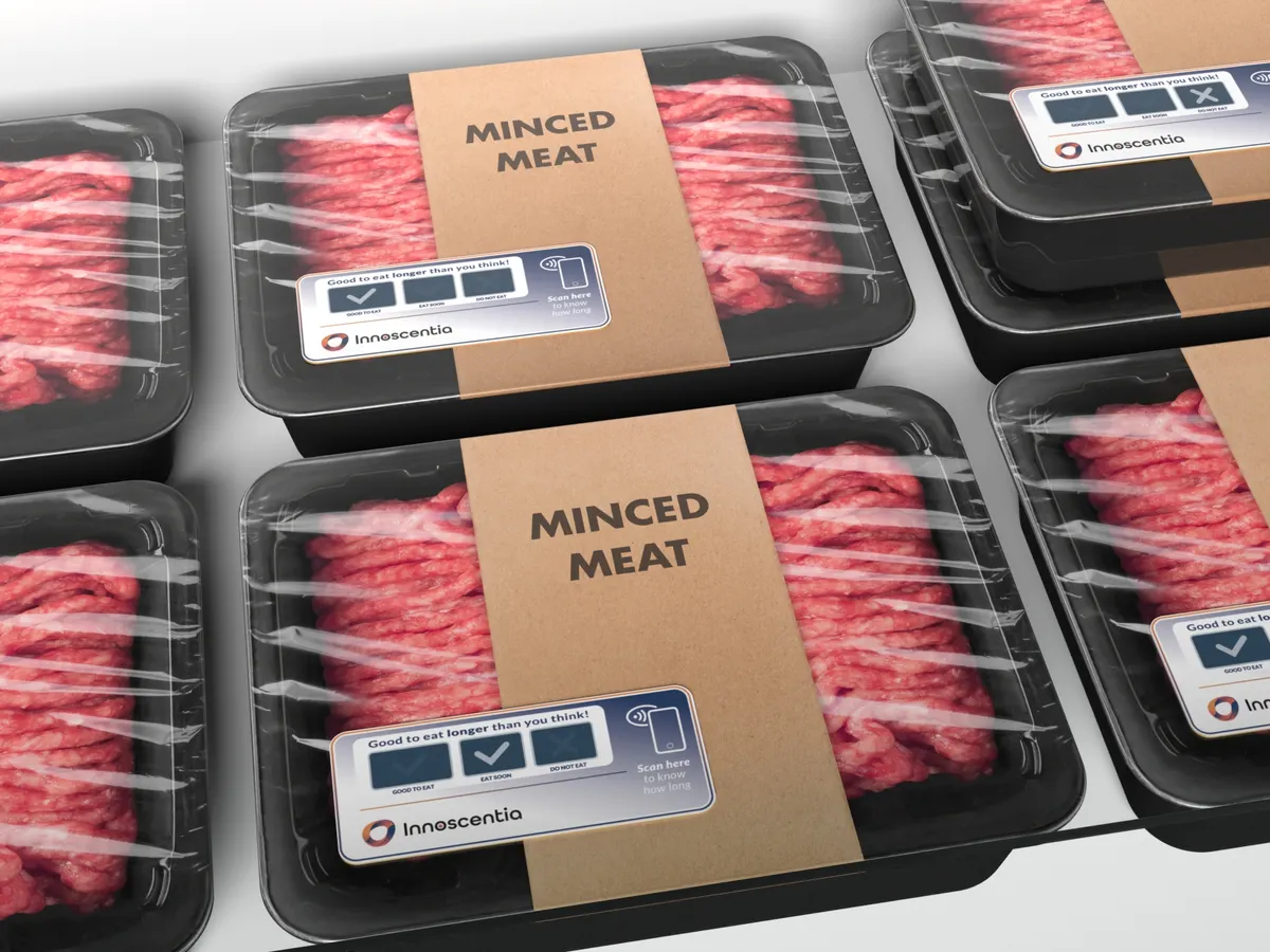 Real-time digital labels would detect spoiled food and reduce 