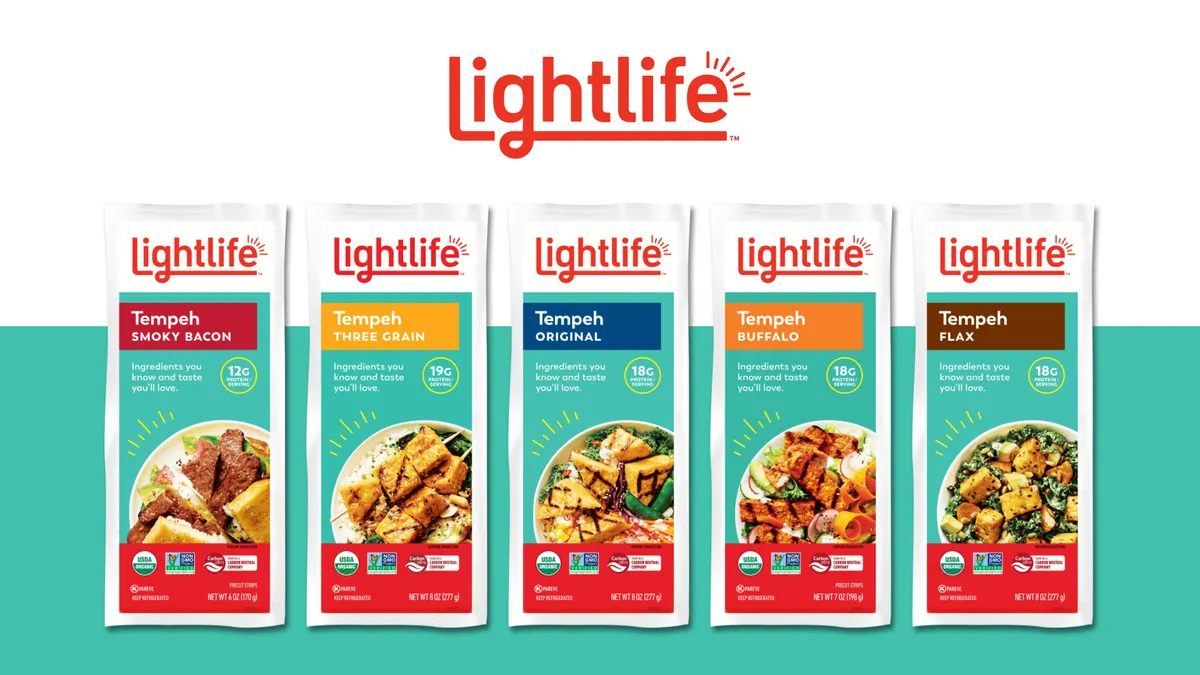 Lightlife tempeh products