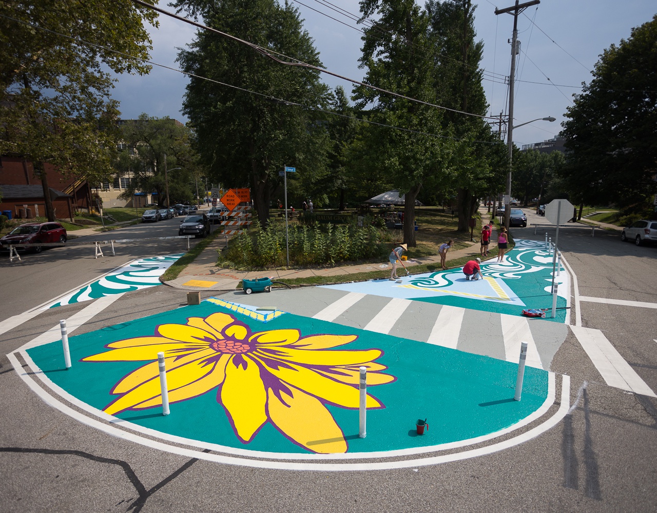 asphalt art