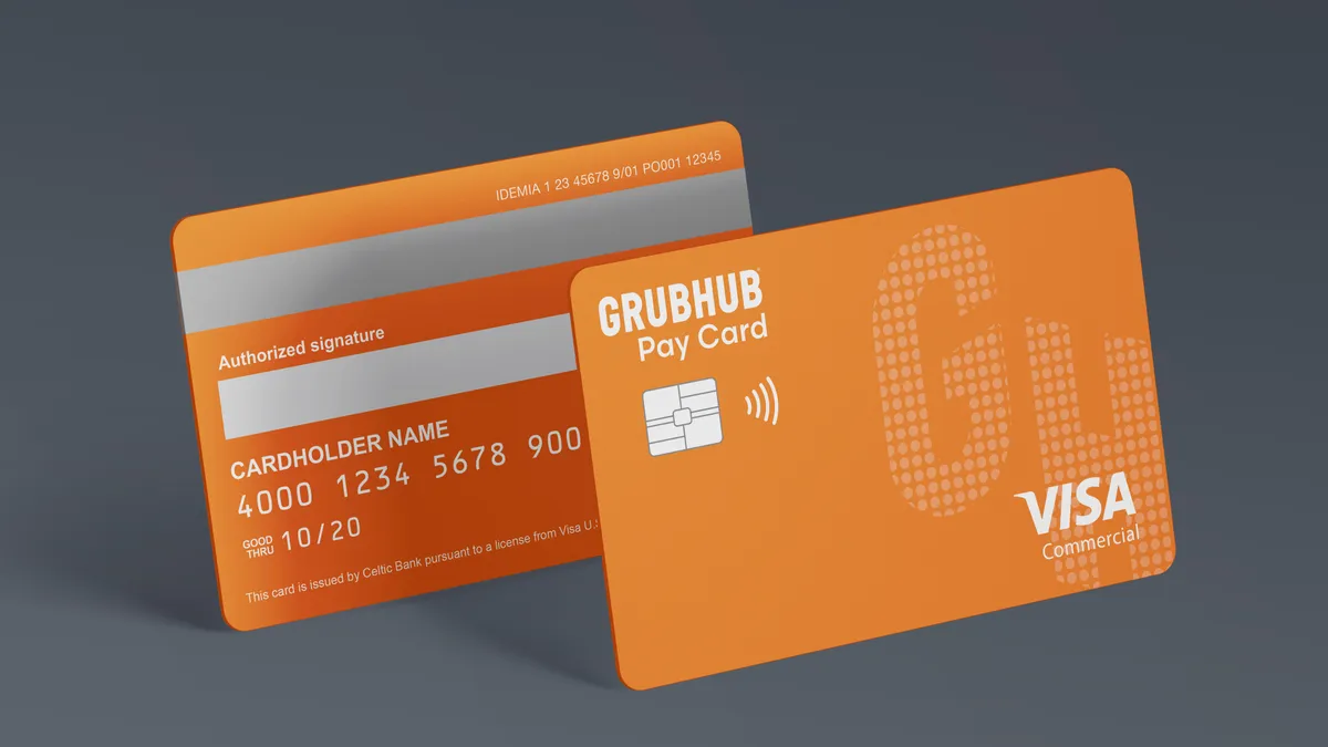 Grubhub Pay Card