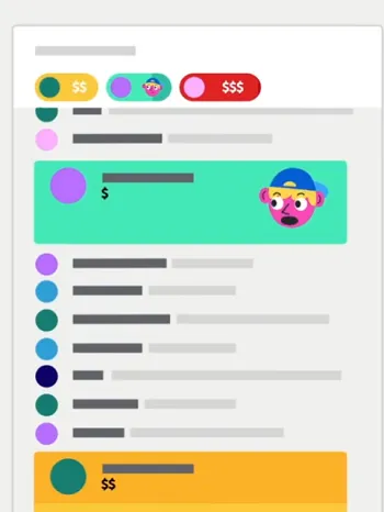 YouTube Super Chat example