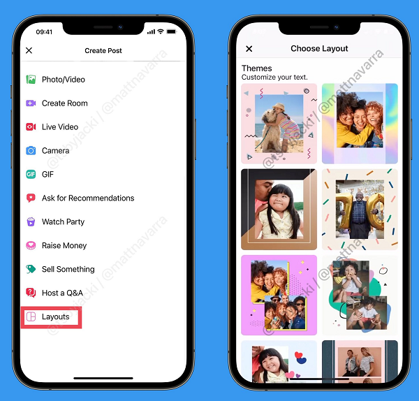Facebook Layouts