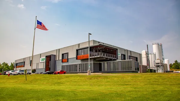 Exterior view of Greif's flagship polymer facility in Murray, Kentucky