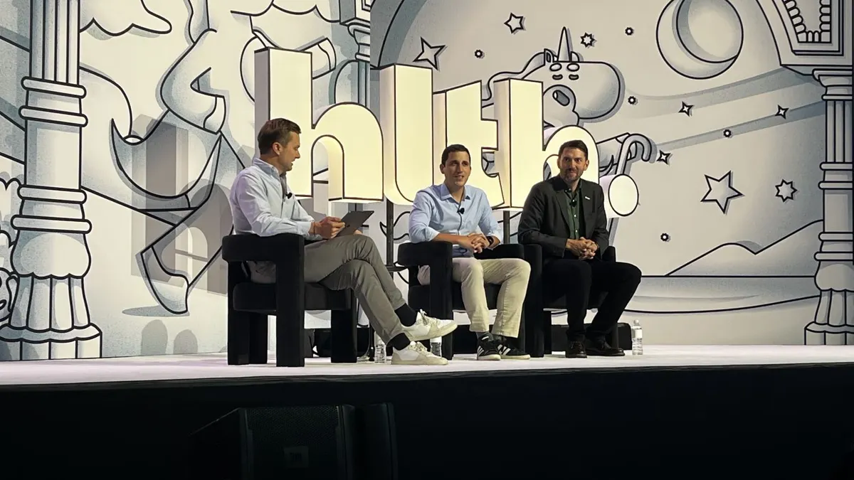 Hinge Health CEO Daniel Perez and Omada Health CEO Sean Duffy speak at HLTH.
