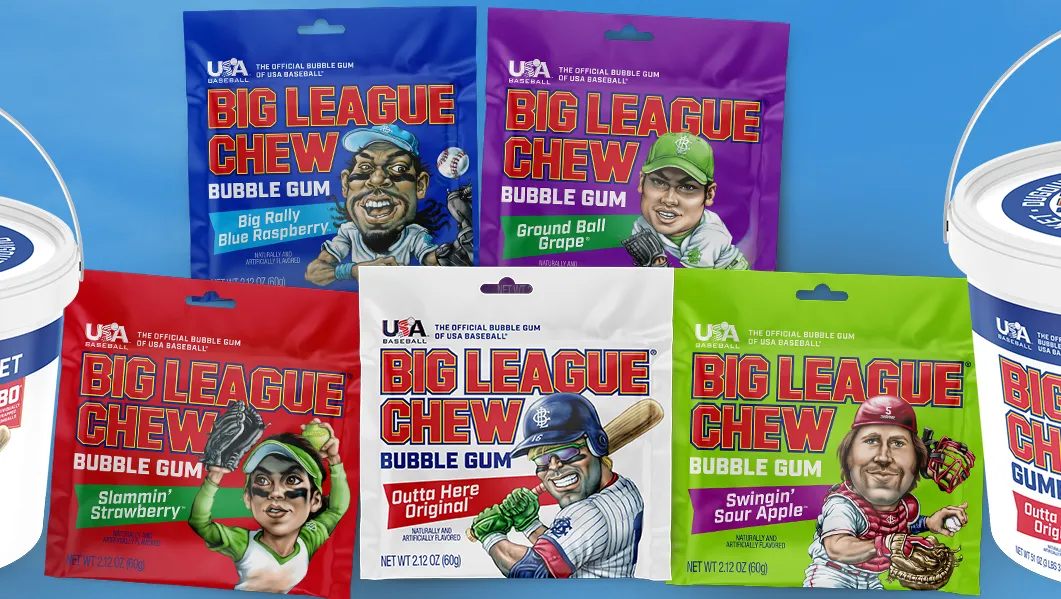 Big League Chew products.