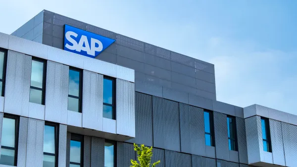 An SAP building in St.Leon-Rot, Germany is pictured on July 29, 2024.