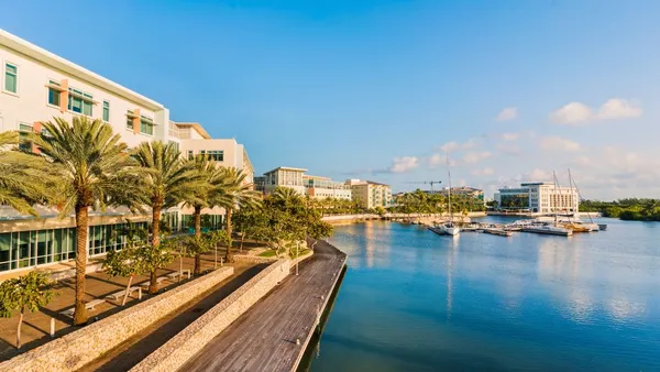 Waterfront at the Cayman Islands