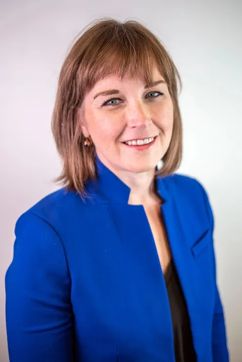 A headshot of Laura Chadwick.