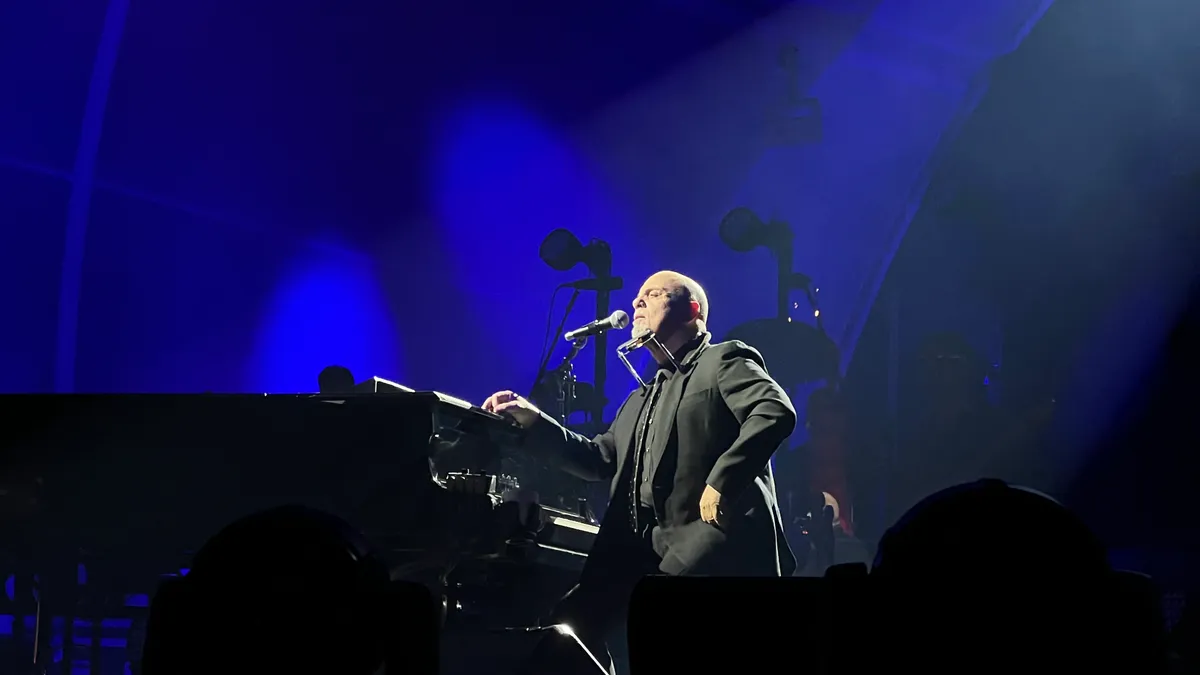 Billy Joel played a surprise set — including hits “Piano Man,” “Only the Good Die Young,” and “We Didn’t Start the Fire” — at Daimler Truck’s annual customer appreciation event during ATA MCE 2022.