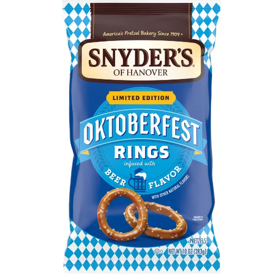 Snyder's of Hanover Oktoberfest pretzel rings