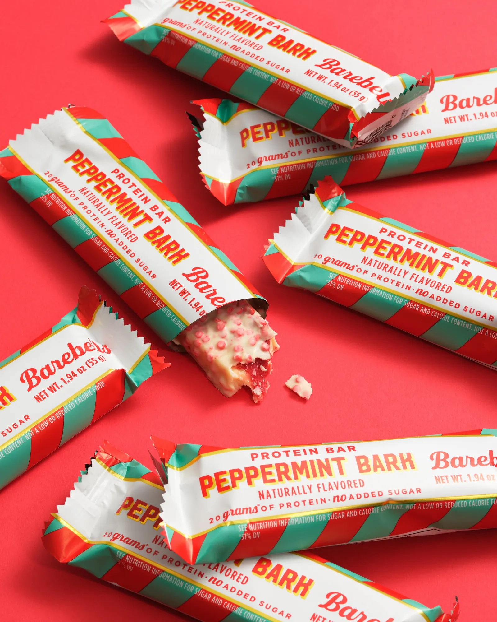 Barebells Peppermint Bark Protein Bar