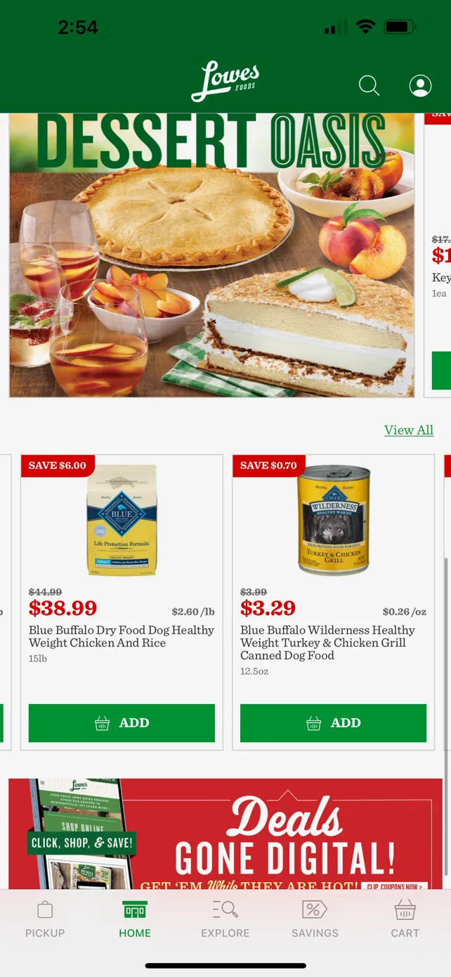 Lowes Foods app