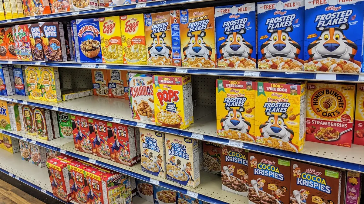 cereal aisle
