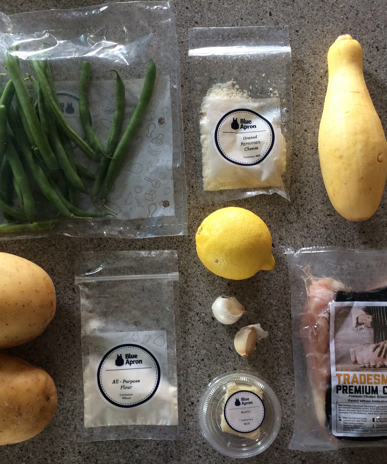 meal kit components