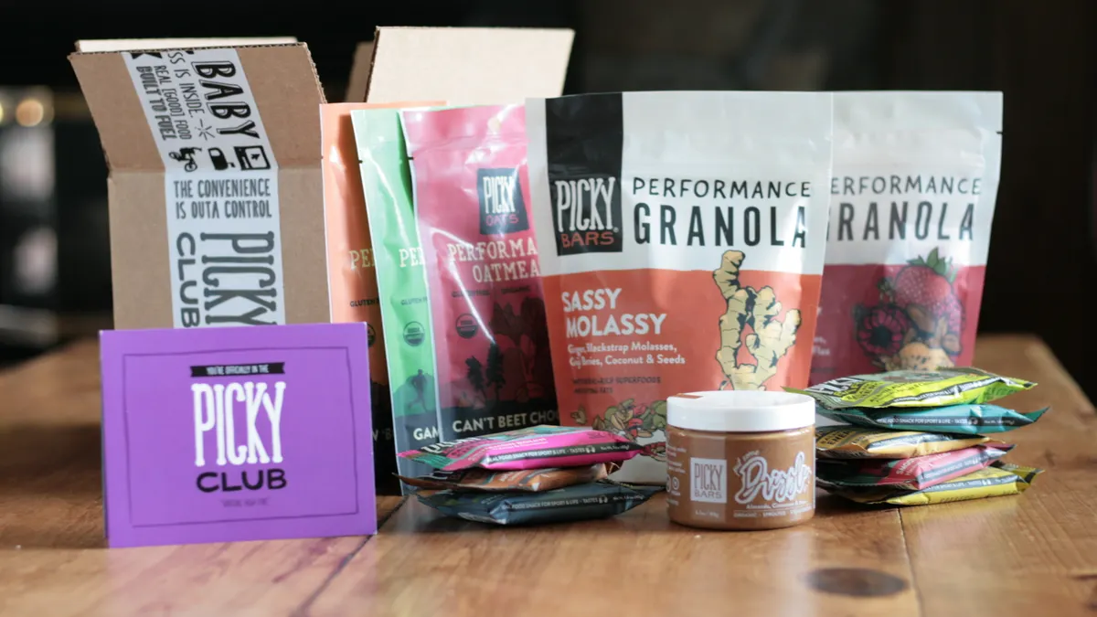 Picky Bars product lineup