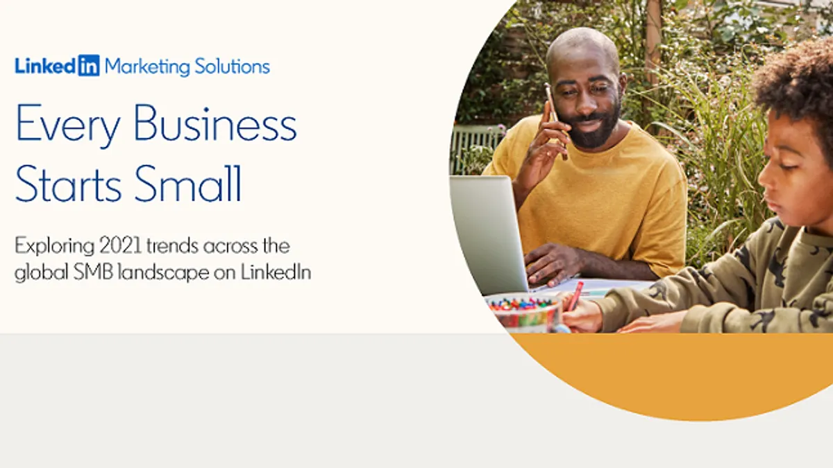 LinkedIn Small Business infographic