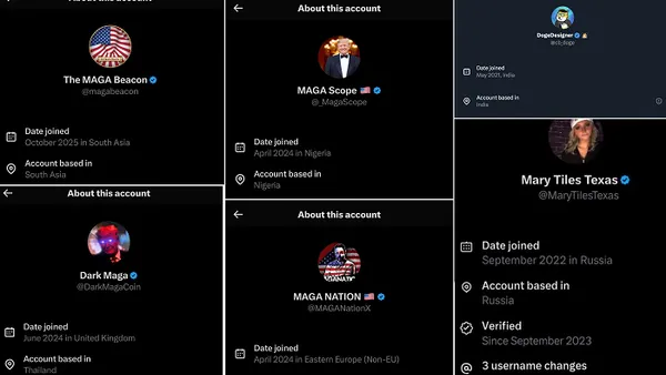 MAGA Accounts on X