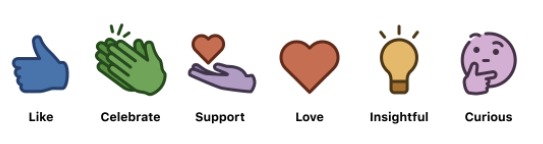 LinkedIn Support Reaction