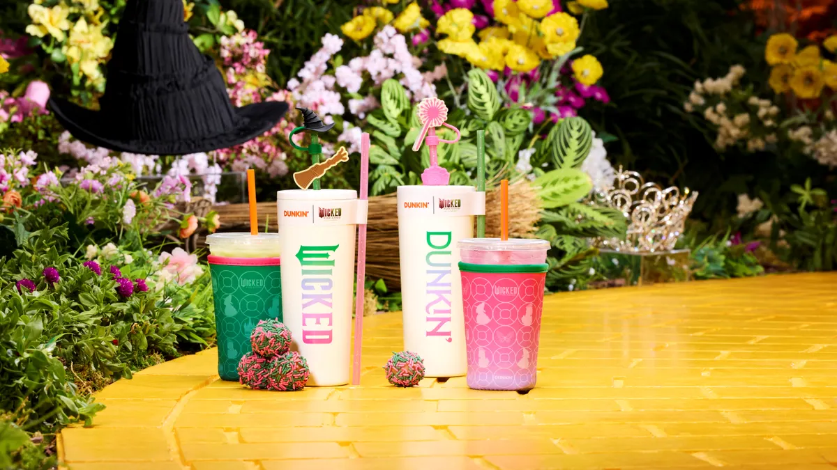 Cups and Munchkins on a Yellow Brick Road