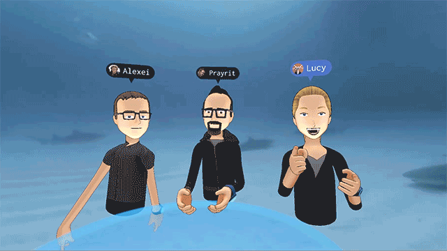 Meta VR avatars