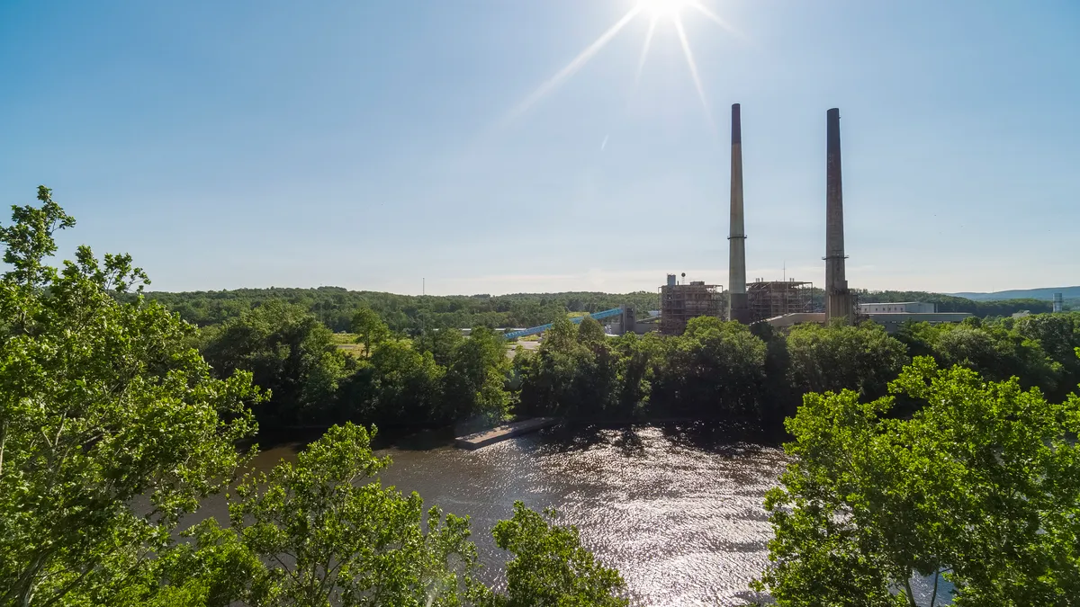 A power plant in Pennsylvania.