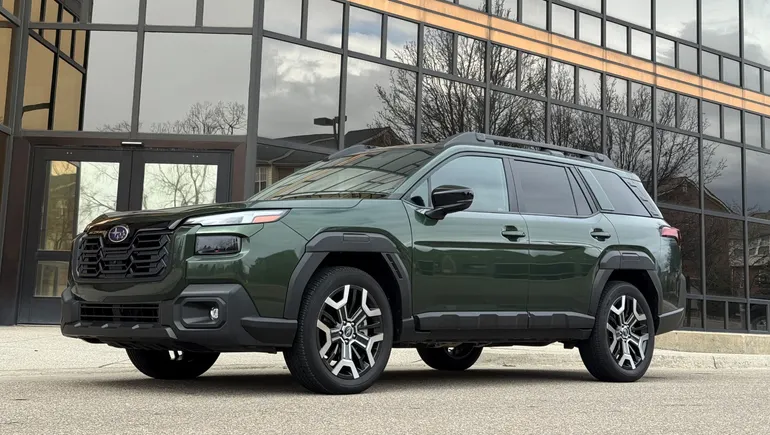 Subaru Outback draws family in with fine textures and thoughtful