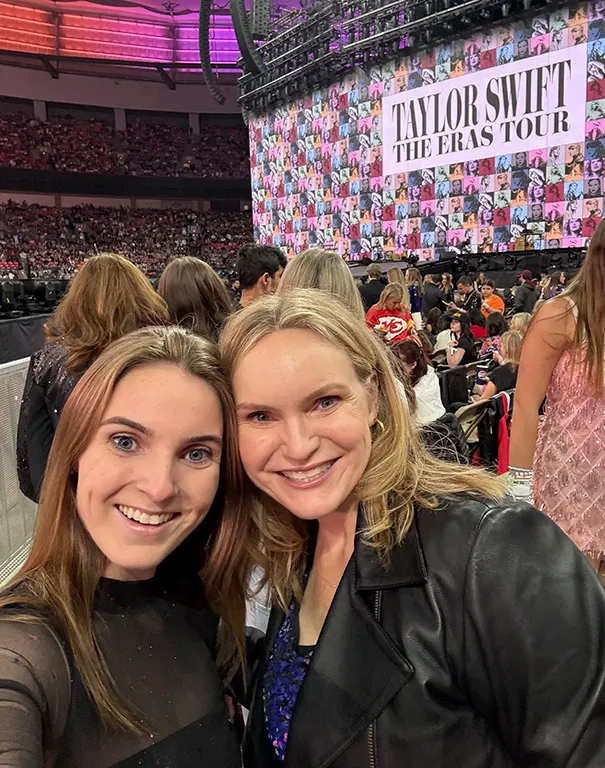Klaviyo’s Amanda Whalen at Taylor Swift's concert