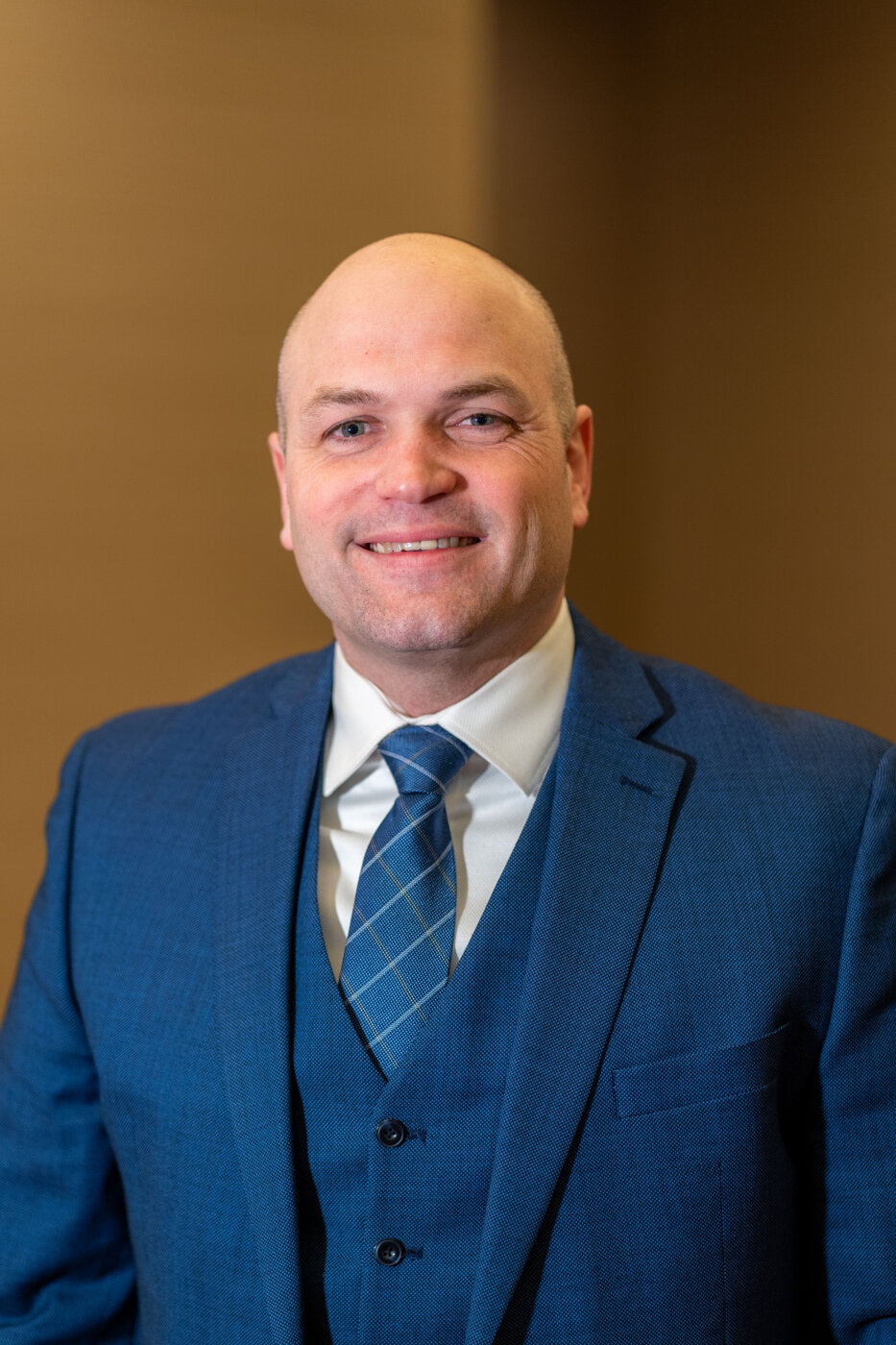 This is a headshot of Ben Johnson, assistant superintendent for secondary schools at Bismarck Public Schools in North Dakota.