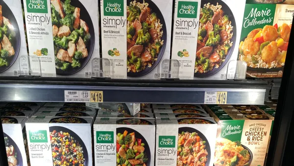 Conagra Brands' Healthy Choice meals at a Maryland Wegmans.