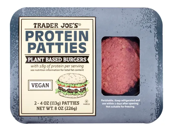 Trader Joe's rolls out its own plant-based burger | Grocery Dive