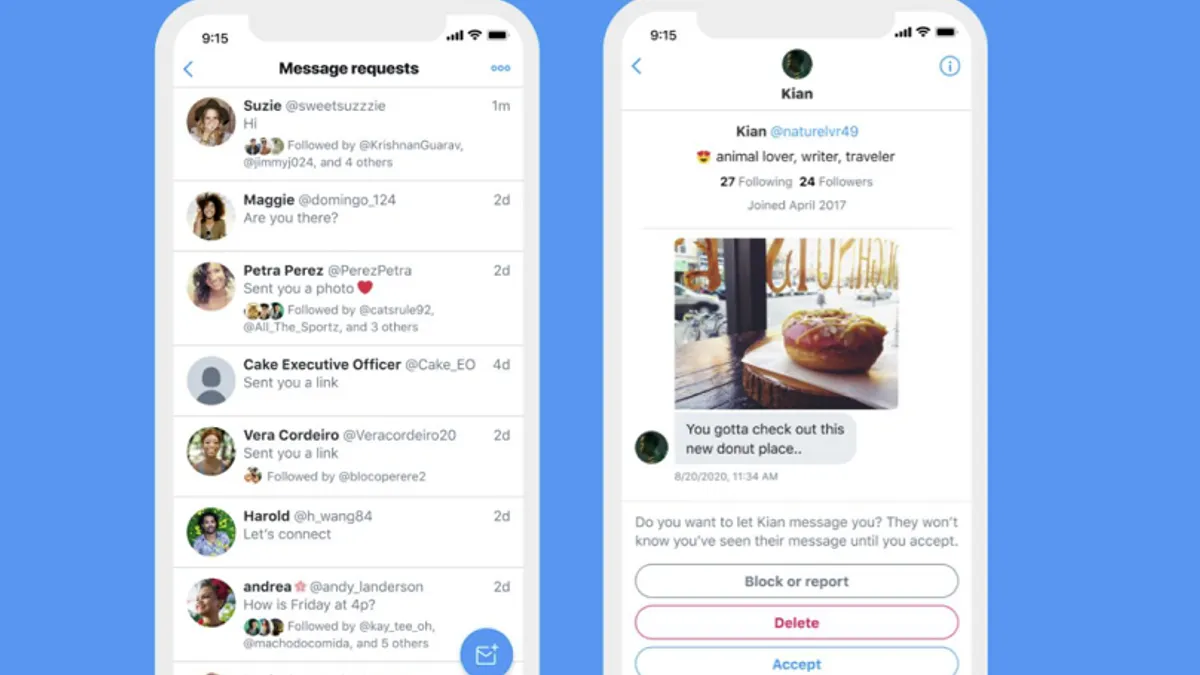 Twitter DM detail
