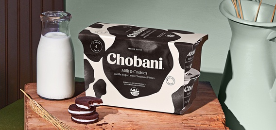 Chobani Milk & Cookies yogurt