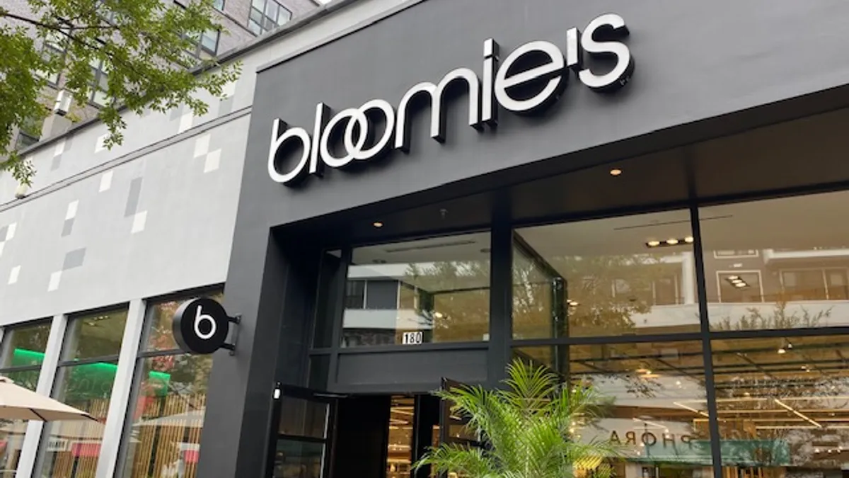 Bloomie's storefront in Virginia.