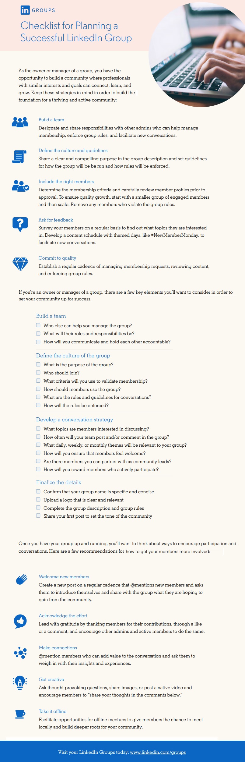 LinkedIn group tips
