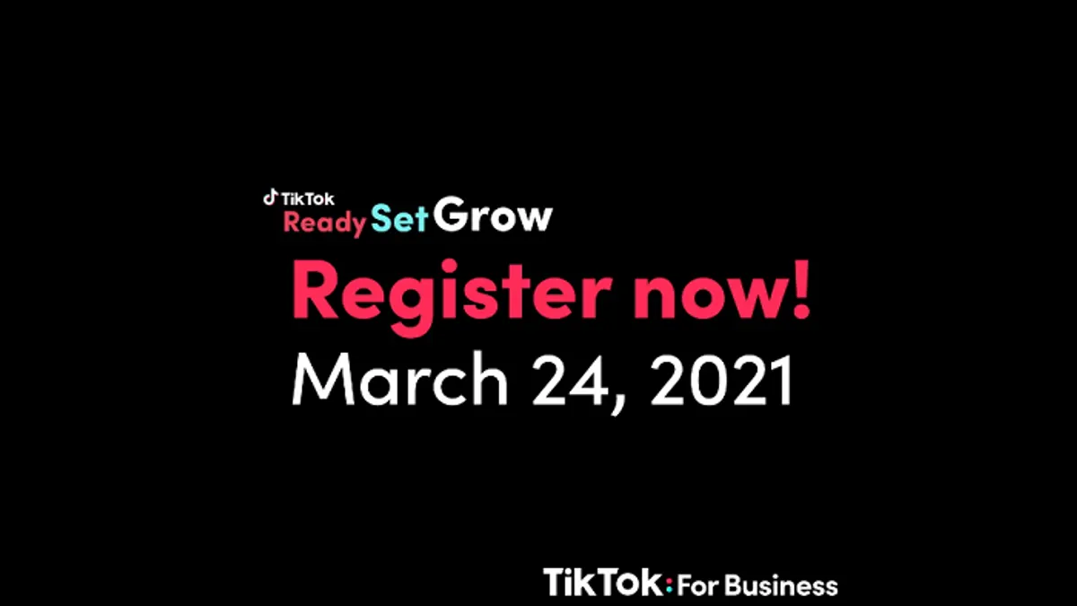 TikTok Ready, Set, Grow Summit