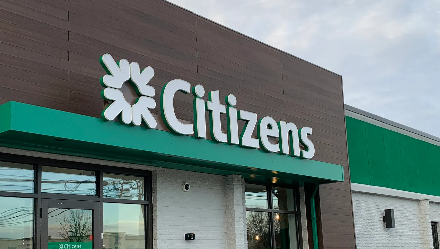 The exterior of a Citizens Bank is pictured.