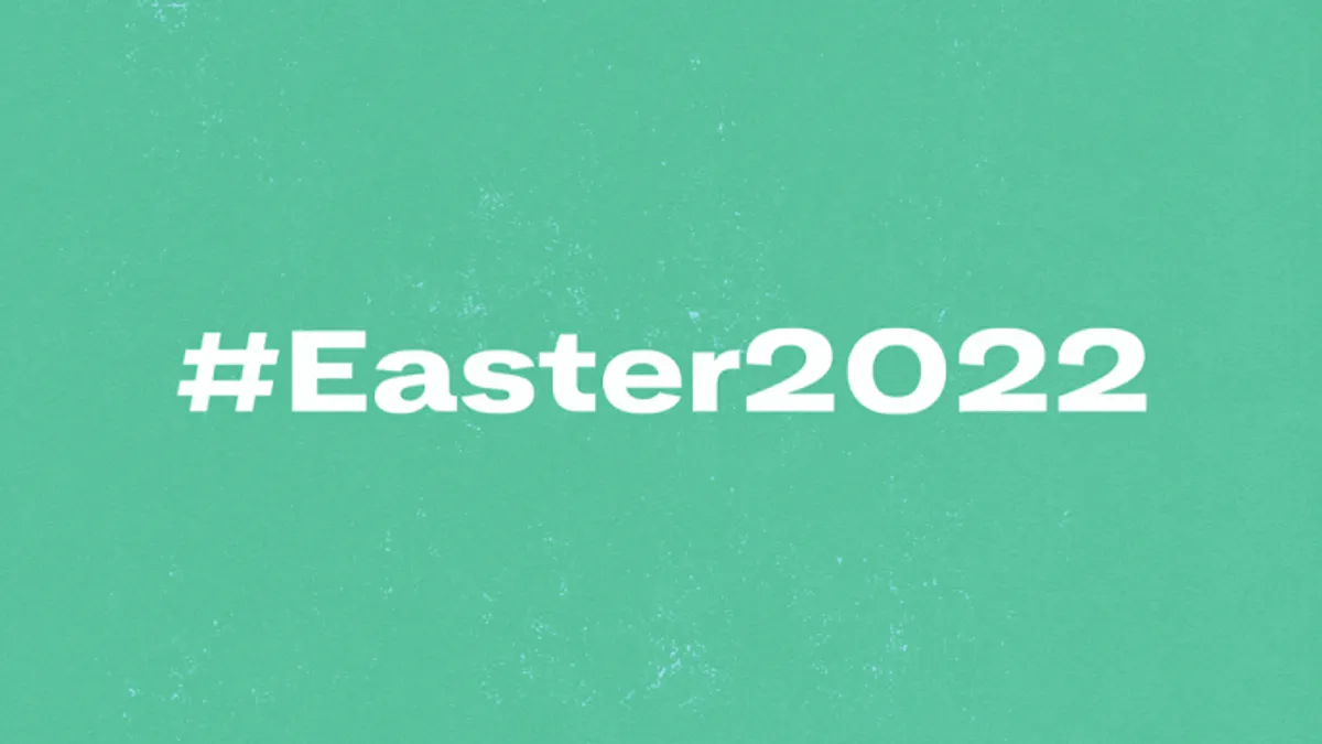 Twitter Easter hashtags