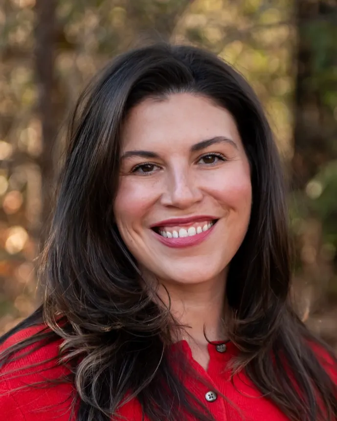 A headshot of Sarah Gallegos