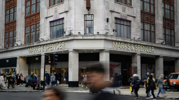 A general view of the Marks and Spencer flagship department store.