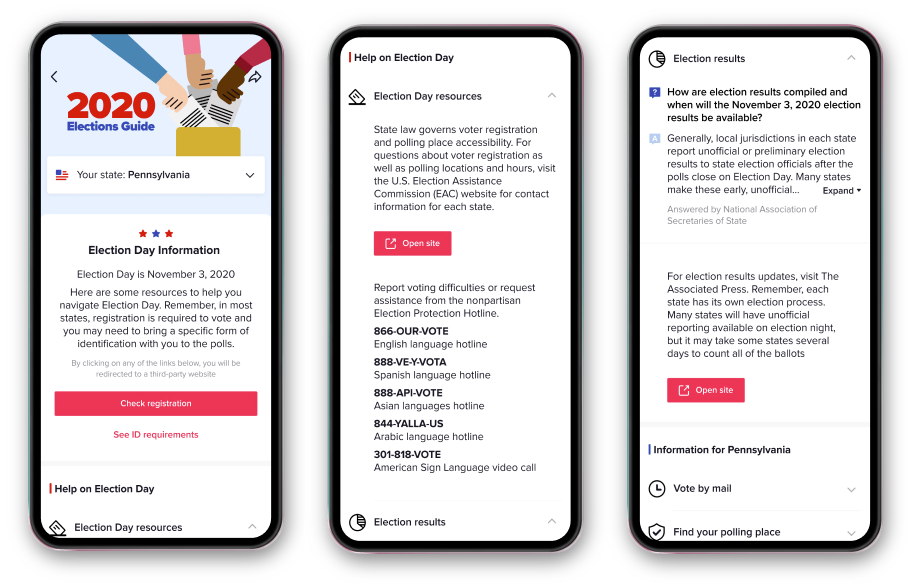 TikTok elections guide