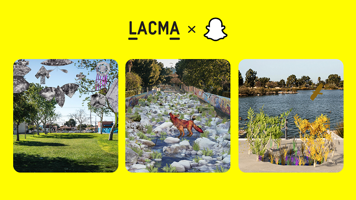 Snapchat LACMA Art Series
