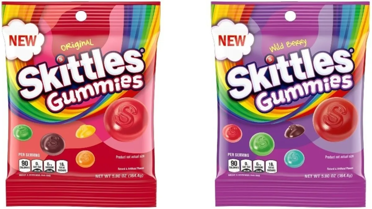Mars Wrigley's Skittles Gummies will hit stores in 2021.