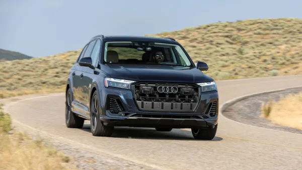 Audi Q7 SUV, from the front