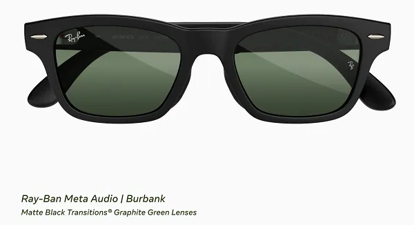 Meta audio glasses