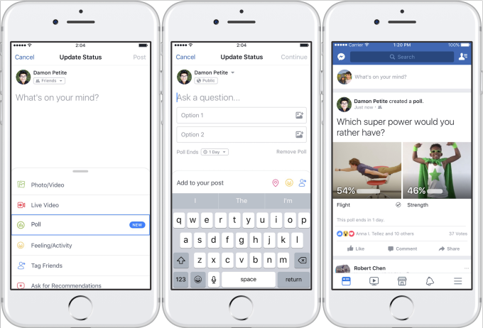 Facebook's Adding Some New Poll Presentation Options, Including GIFs | Social Media Today