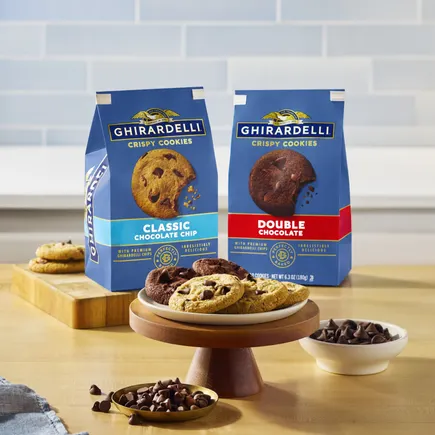 Ghirardelli brings 174-year-old chocolate brand to packaged cookies