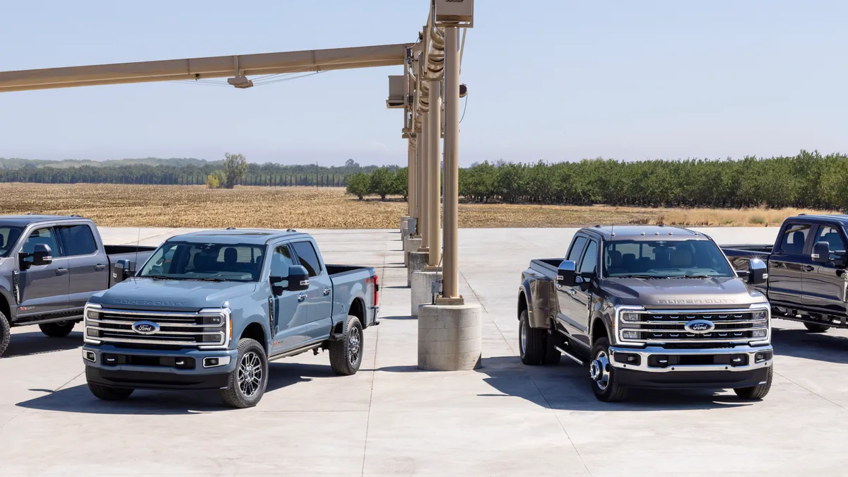 Ford F-Series SuperDuty pickup trucks.