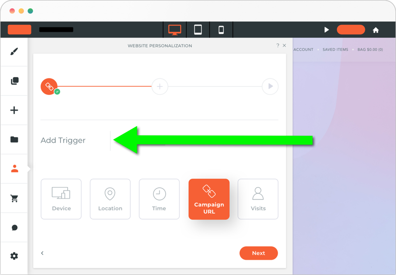 Duda personalization