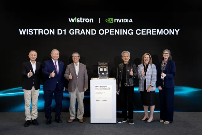 Wistron opens manufacturing plant for Nvidia AI systems